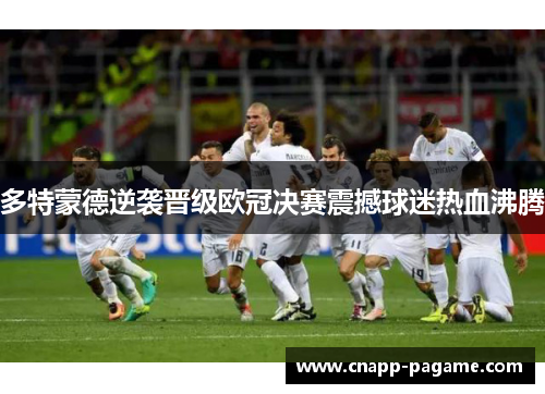 多特蒙德逆袭晋级欧冠决赛震撼球迷热血沸腾